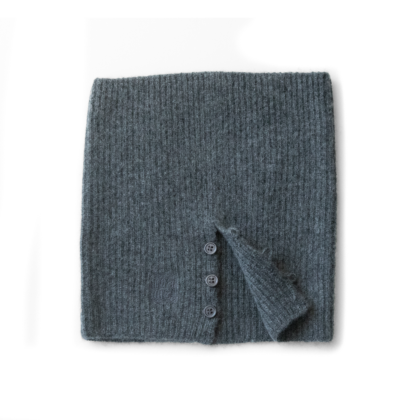 MA61 CASHMERE BUFF WITH BUTTONS