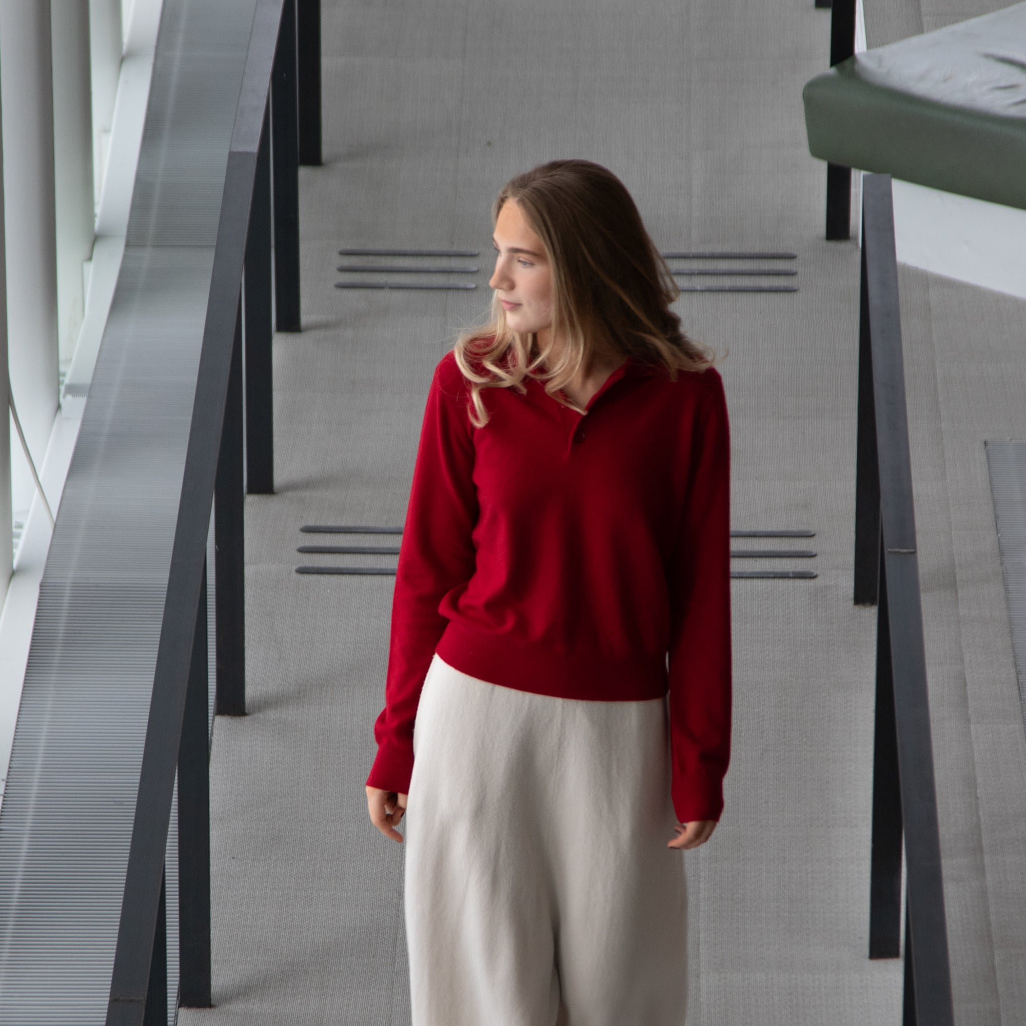 MA05 CASHMERE POLO SWEATER – MAWEI