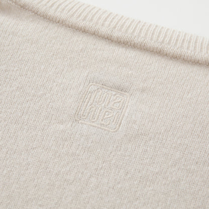 MA02 SLIM CREWNECK CASHMERE SWEATER