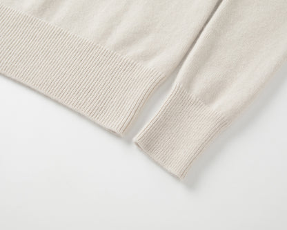 MA50 CASHMERE SADDLE SLEEVE SWEATER