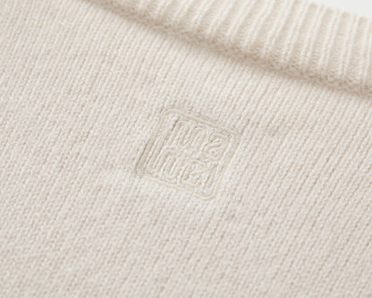 MA50 CASHMERE SADDLE SLEEVE SWEATER