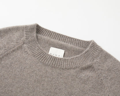 MA50 CASHMERE SADDLE SLEEVE SWEATER