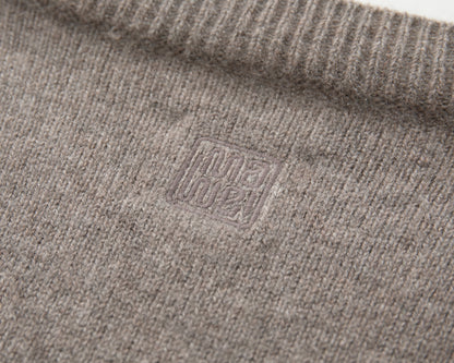MA50 CASHMERE SADDLE SLEEVE SWEATER
