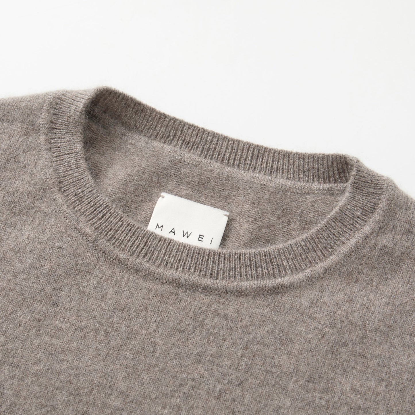 MA03 CASHMERE SHORT SLEEVE CREWNECK SWEATER