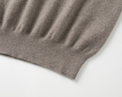 MA03 CASHMERE SHORT SLEEVE CREWNECK SWEATER