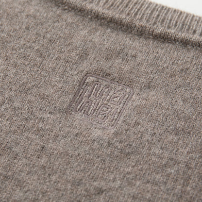 MA03 CASHMERE SHORT SLEEVE CREWNECK SWEATER