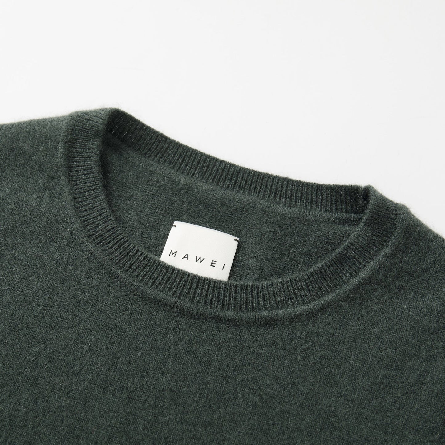 MA03 CASHMERE SHORT SLEEVE CREWNECK SWEATER