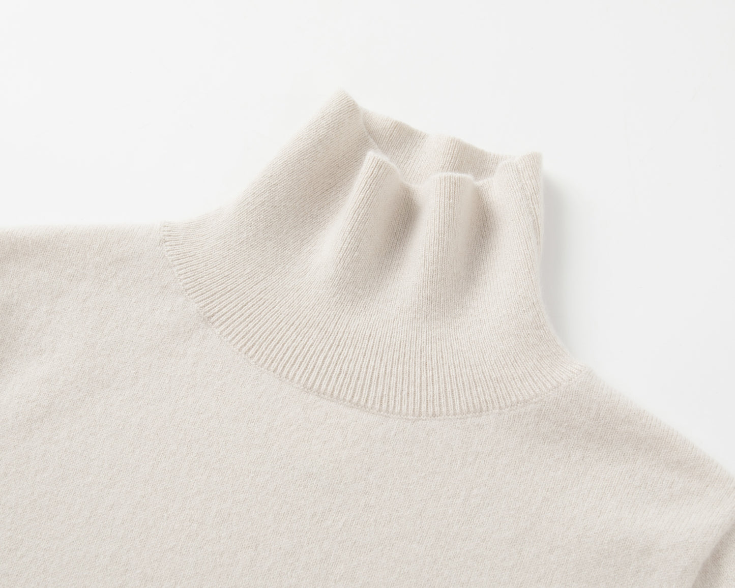 MA14 SHORT SLEEVE TURTLENECK CASHMERE SWEATER