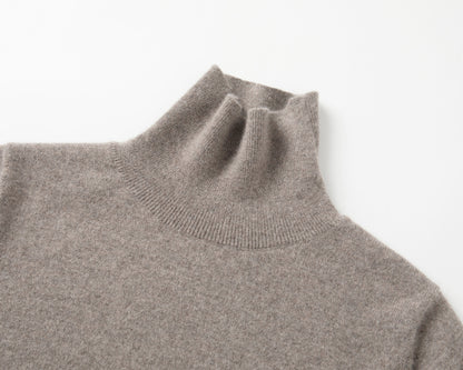 MA14 SHORT SLEEVE TURTLENECK CASHMERE SWEATER