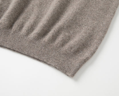 MA14 SHORT SLEEVE TURTLENECK CASHMERE SWEATER