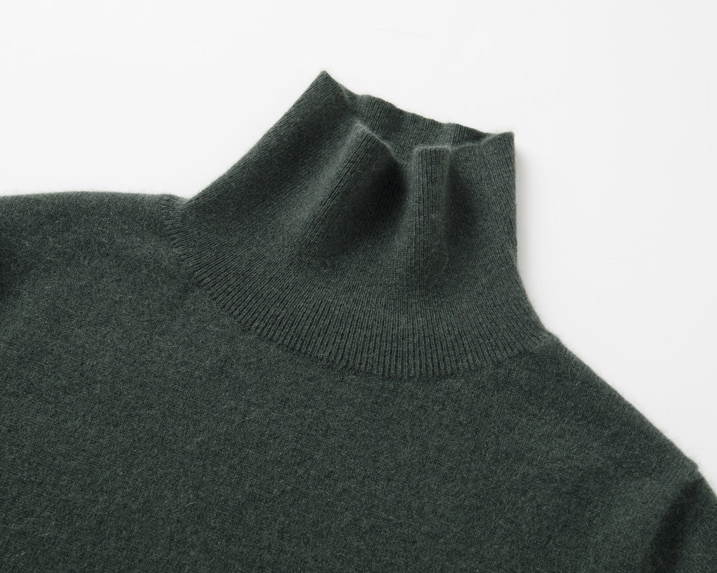 MA14 SHORT SLEEVE TURTLENECK CASHMERE SWEATER