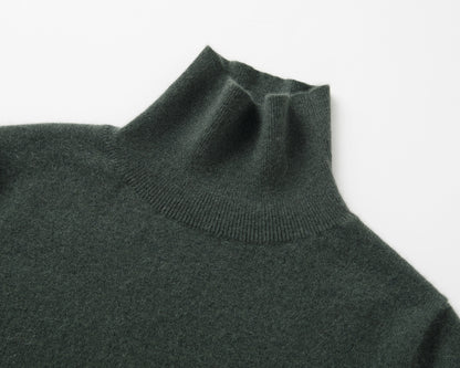 MA14 SHORT SLEEVE TURTLENECK CASHMERE SWEATER