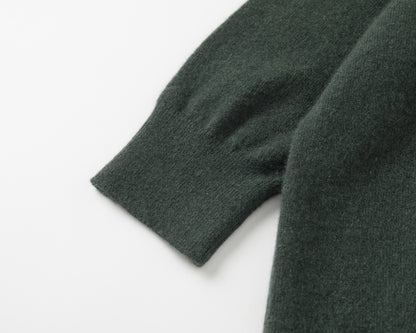 MA14 SHORT SLEEVE TURTLENECK CASHMERE SWEATER