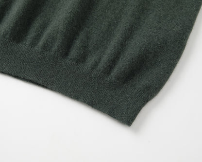 MA14 SHORT SLEEVE TURTLENECK CASHMERE SWEATER