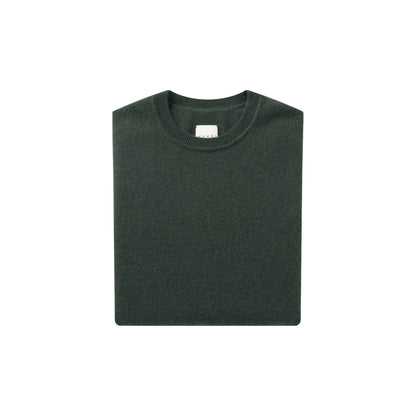 MA03 CASHMERE SHORT SLEEVE CREWNECK SWEATER