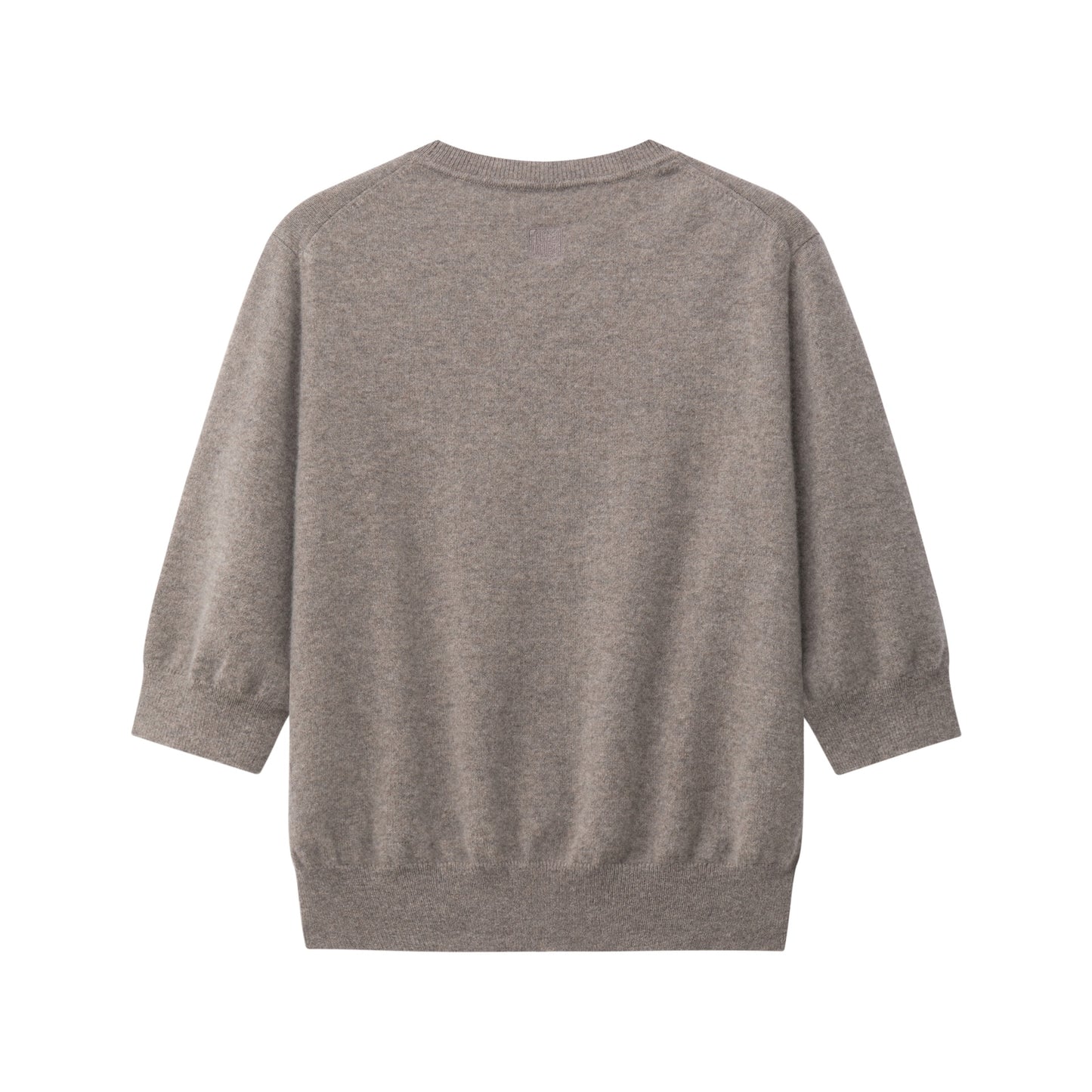 MA03 CASHMERE SHORT SLEEVE CREWNECK SWEATER