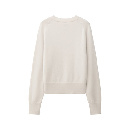 MA50 CASHMERE SADDLE SLEEVE SWEATER