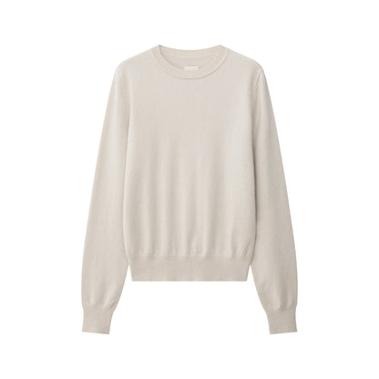 MA02 SLIM CREWNECK CASHMERE SWEATER