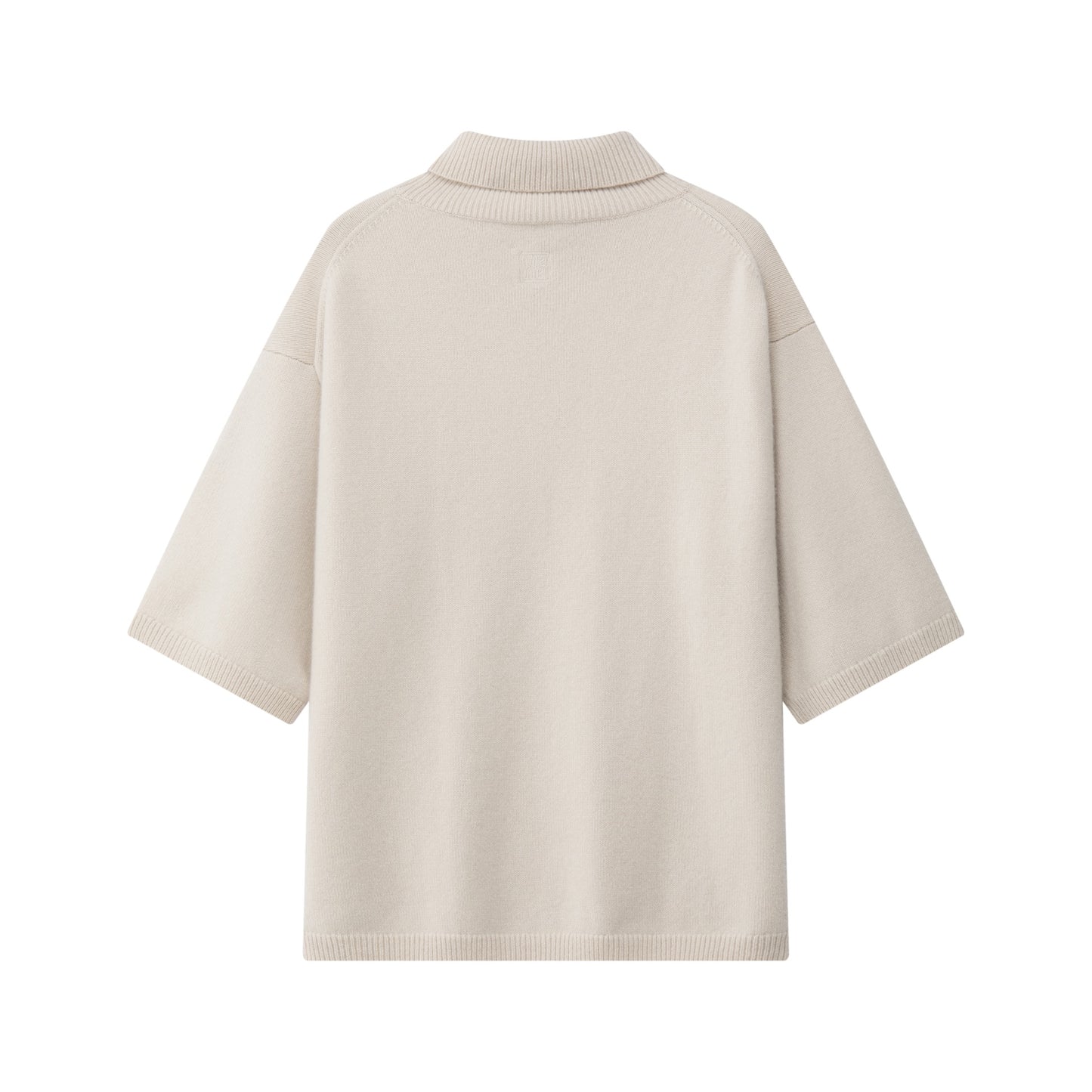 MA53 CASHMERE SHORT SLEEVE TURTLENECK OVERSIZE