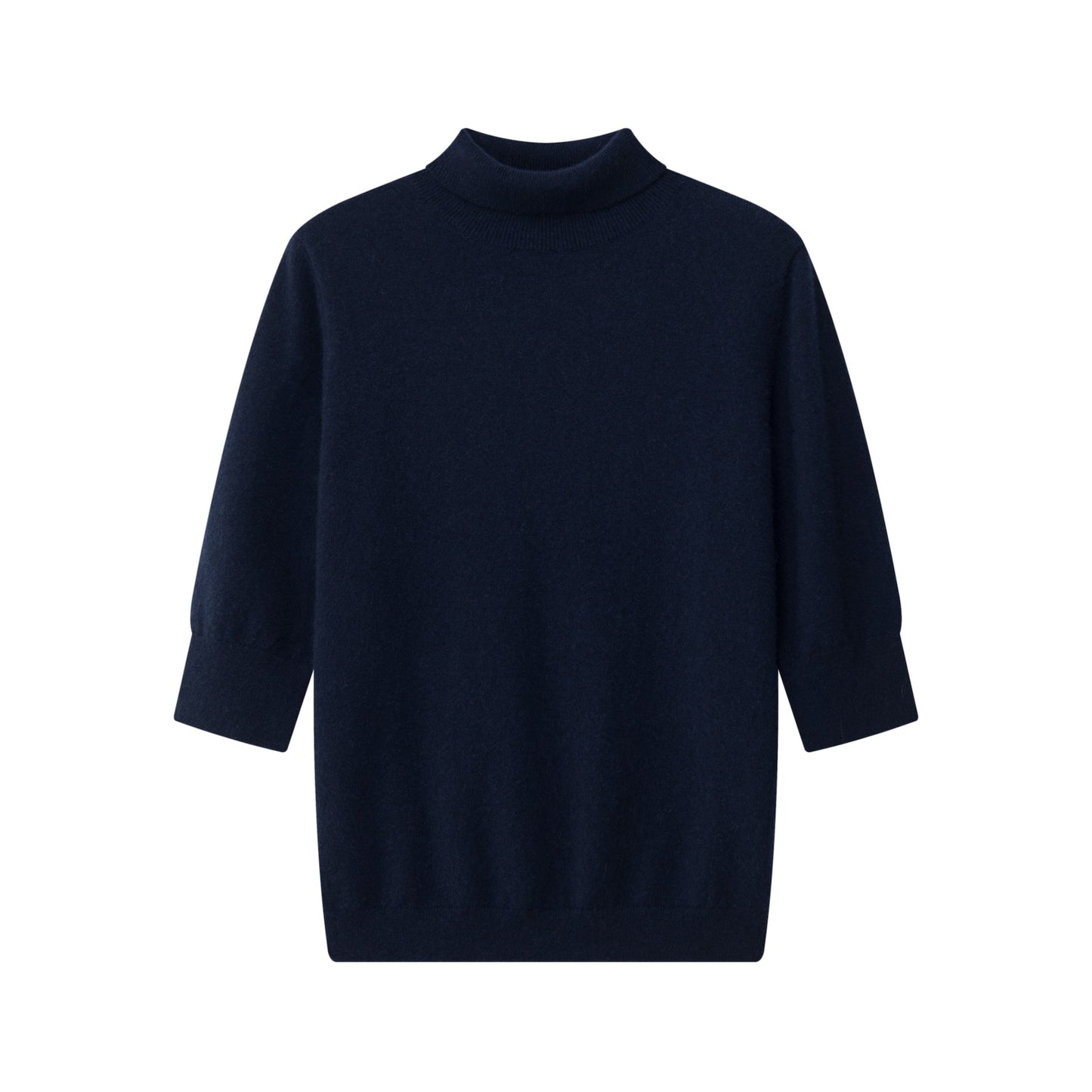 MA14 SHORT SLEEVE TURTLENECK CASHMERE SWEATER