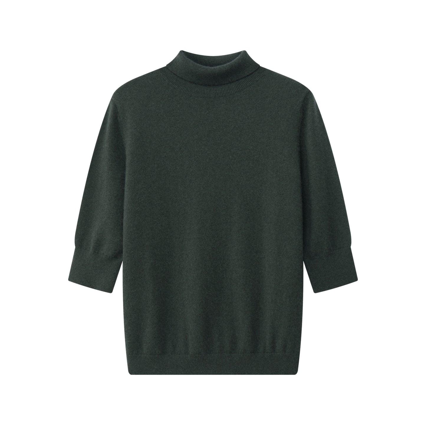 MA14 SHORT SLEEVE TURTLENECK CASHMERE SWEATER