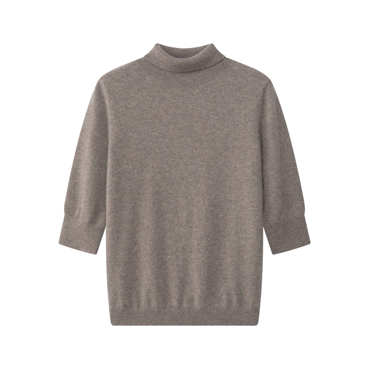 MA14 SHORT SLEEVE TURTLENECK CASHMERE SWEATER