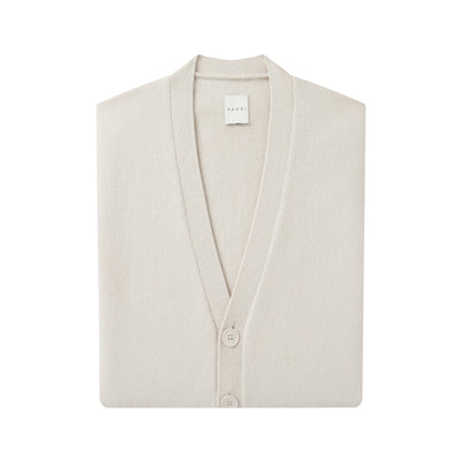 MA52 CASHMERE V NECK CARDIGAN
