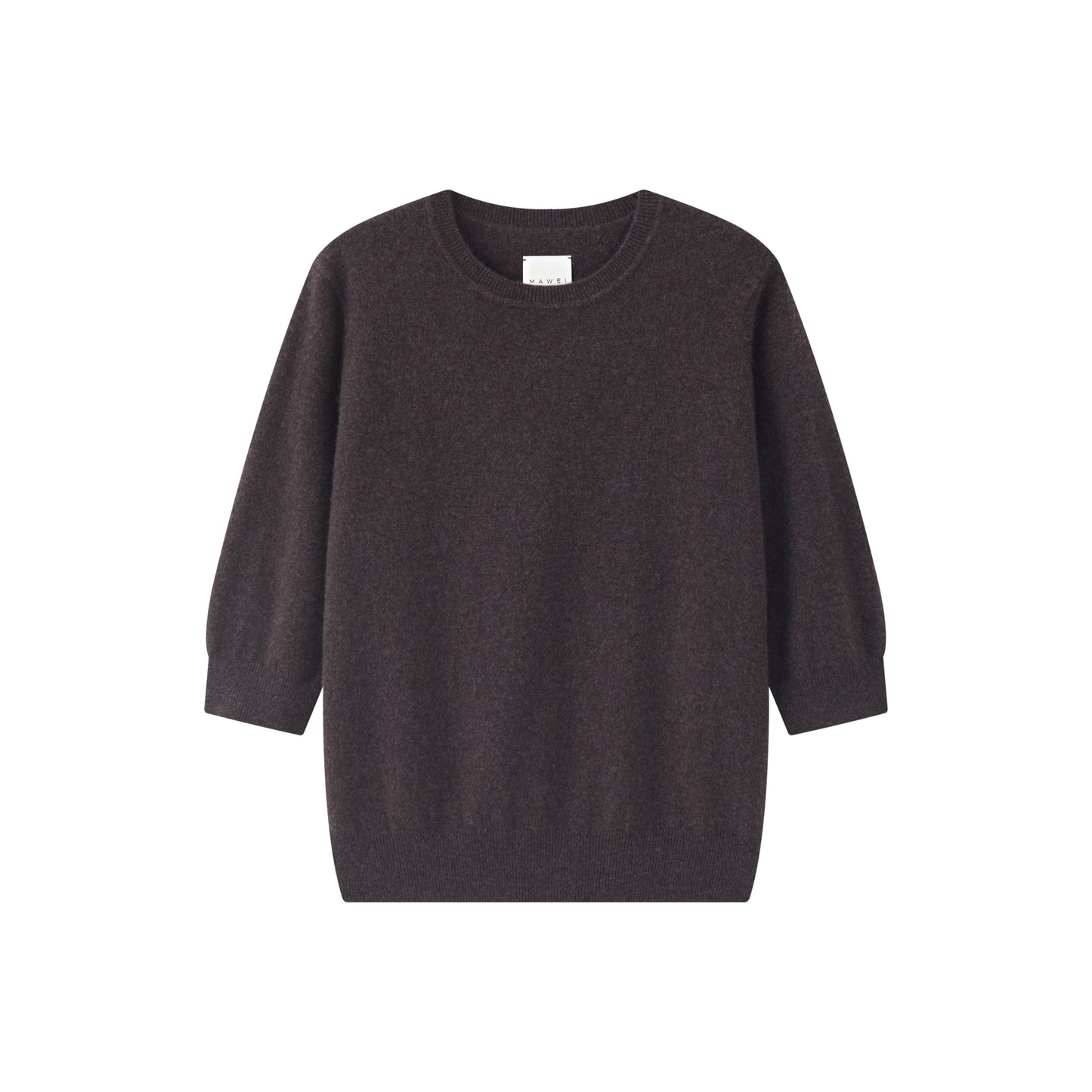 MA07 OVERSIZED CASHMERE SHORT SLEEVE SWEATER
