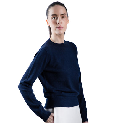 MA02 SLIM CREWNECK CASHMERE SWEATER