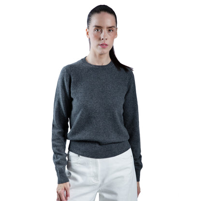 MA02 SLIM CREWNECK CASHMERE SWEATER