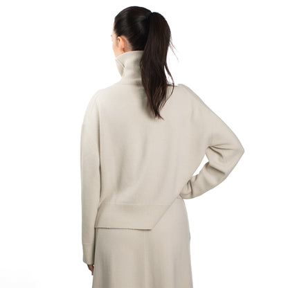 MA51 CASHMERE HIGH NECK SWEATER
