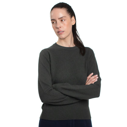 MA02 SLIM CREWNECK CASHMERE SWEATER