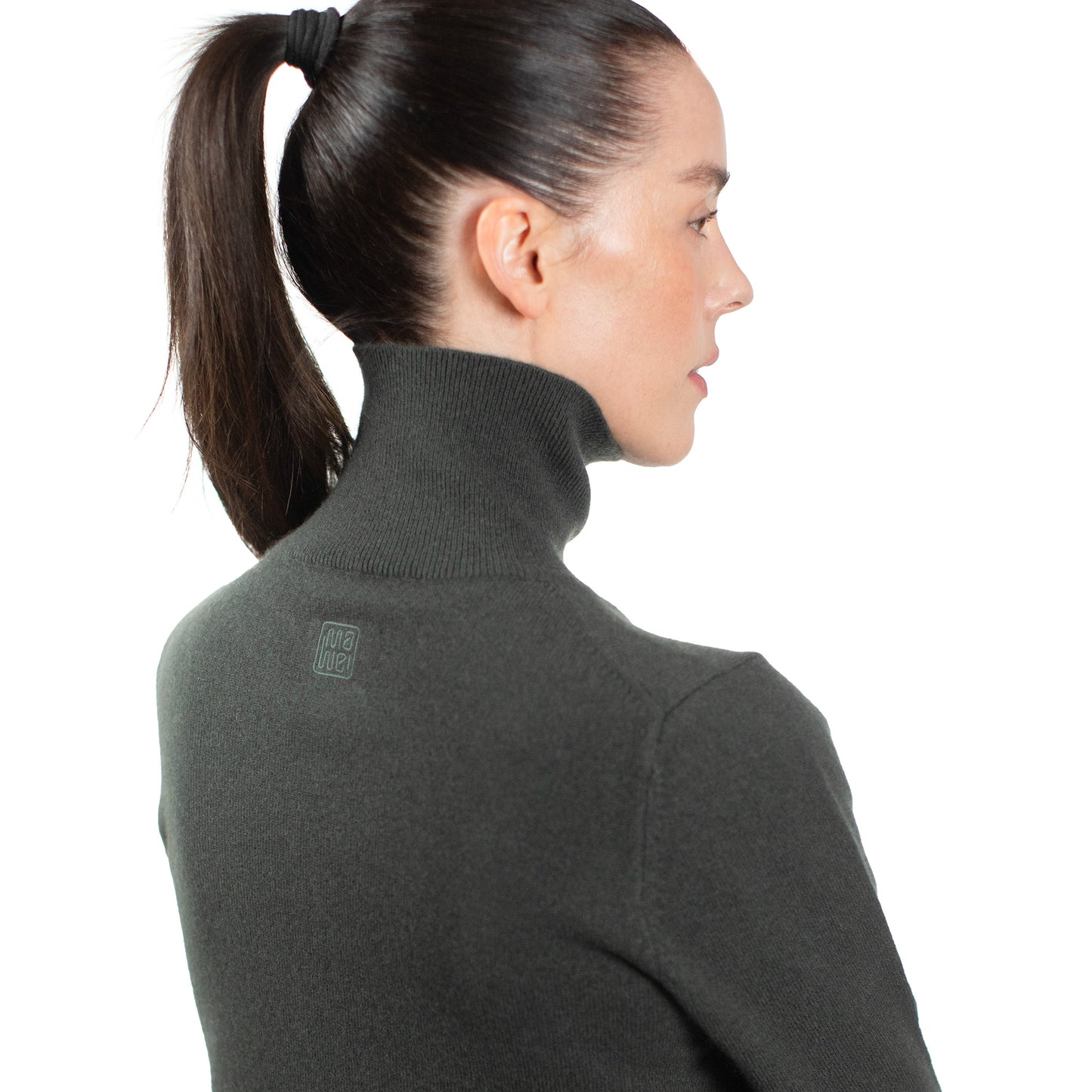 MA14 SHORT SLEEVE TURTLENECK CASHMERE SWEATER
