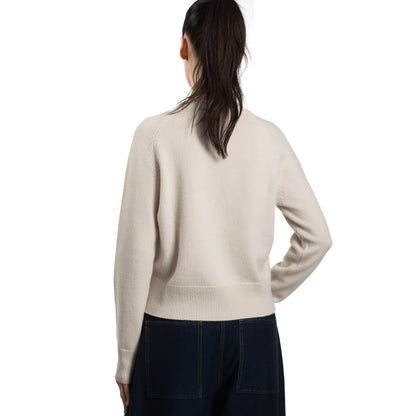 MA50 CASHMERE SADDLE SLEEVE SWEATER