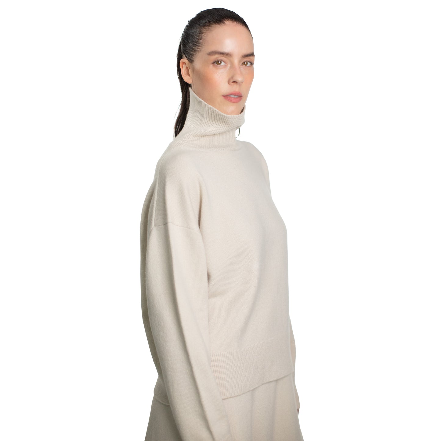 MA51 CASHMERE HIGH NECK SWEATER